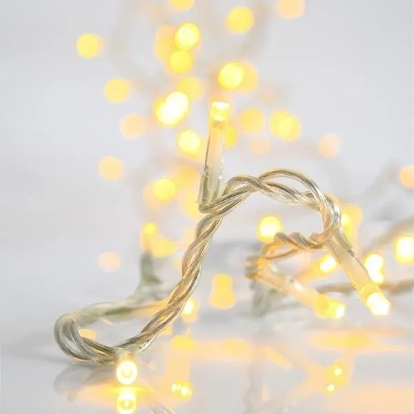 XMAS ΛΑΜΠΑΚΙ ΣΕΙΡΑ 20 LED 5mm ΜΠΑΤΑΡΙΑΣ 3AA ΜΕ ΧΡΟΝΟΔΙΑΚΟΠΤΗ ΔΙΑΦΑΝΟ PVC ΚΑΛΩΔΙΟ ΘΕΡΜΟ ΛΕΥΚΟ LED ΑΝΑ 10cm & ΠΑΡΟΧΗ 50cm IP20