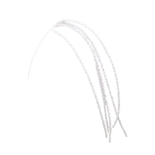 ΚΛΑΔΙ ΜΕ GLITTER ΛΕΥΚΟ GRASS ΜΕΓΑΛΟ 145cm