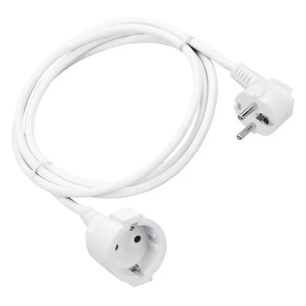 ΠΡΟΕΚΤΑΣΗ ΚΑΛΩΔΙΟΥ ΣΟΥΚΟ 7m 3X1.5mm IP20 ΛΕΥΚΗ