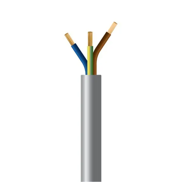 ΚΑΛΩΔΙΟ ΕΥΚΑΜΠΤΟ H05VV-F 3Χ1,5mm² ΓΚΡΙ (100m/Roll)