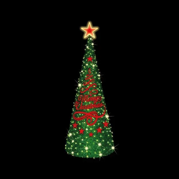 XMAS ΕΠΑΓΓΕΛΜΑΤΙΚΟ ΣΧΕΔΙΟ ΔΕΝΤΡΟ 3D ΘΕΡΜΗ ΛΕΥΚΗ LED ΦΩΤΟΣΩΛΗΝΑ & ΘΕΡΜΟ ΛΕΥΚΟ LED 500x200cm IP65