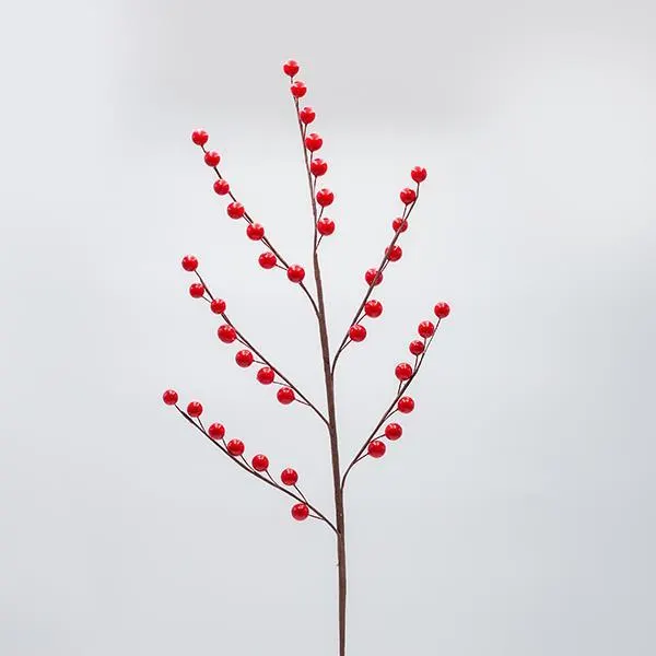 ΚΛΑΔΙ ΜΕ ΚΟΚΚΙΝΑ BERRIES, 72cm