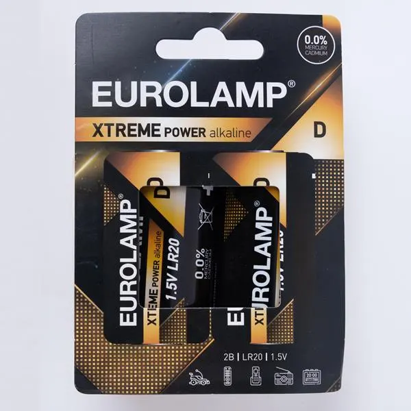 ΜΠΑΤΑΡΙΑ EXTREME D (LR20) 2τμχ 1,5V
