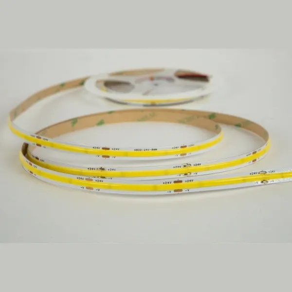 ΤΑΙΝΙΑ LED COB 50M 12W 24V 2700K 480 LED/M IP44 100lm/W CRI90 PRO
