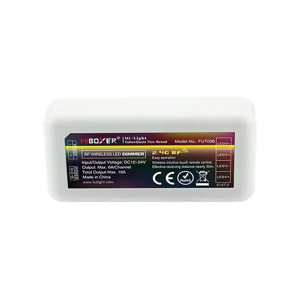 ΑΣΥΡΜΑΤΟ RF CONTROLLER DIMMER 12A DC 12V/144W 24V/288W