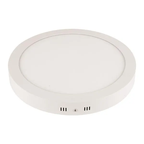 ΦΩΤΙΣΤΙΚΟ ΕΞΩΤΕΡΙΚΟ LED SLIM 12W 6500K Φ170 ΛΕΥΚΟ PLUS