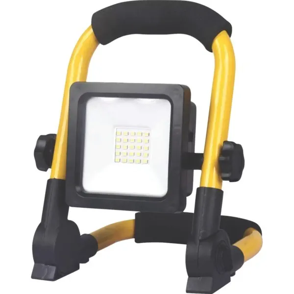 ΠΡΟΒΟΛΕΑΣ ΕΠΑΝΑΦΟΡΤΙΖΟΜΕΝΟΣ LED SMD 20W 6500K IP54 ΚΙΤΡΙΝΟΣ PLUS