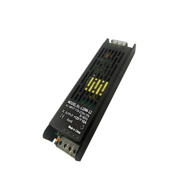 ΤΡΟΦΟΔΟΤΙΚΟ ΜΕΤΑΛΛΙΚΟ 12V DC 120W IP20 PRO