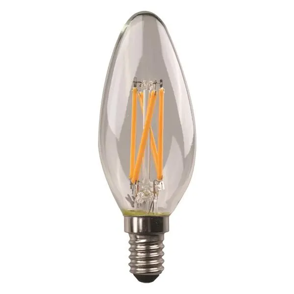 ΛΑΜΠΑ LED ΚΕΡΙ CROSSED FILAMENT 4,5W 480lm E14 2700K 220-240V BLISTER