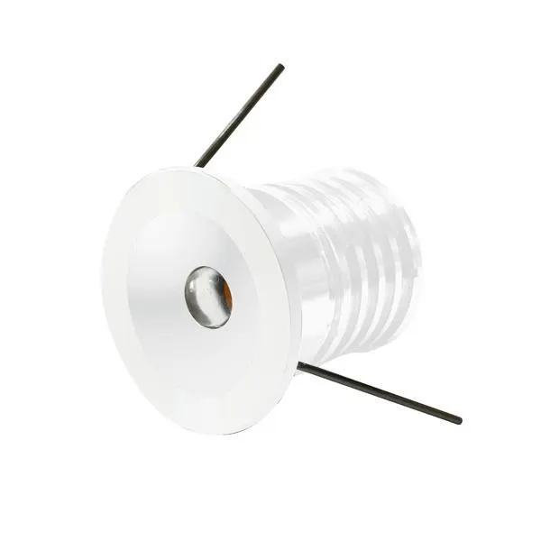 ΦΩΤΙΣΤΙΚΟ ΧΩΝΕΥΤΟ LED 1W 12V 6500Κ Φ30 ΛΕΥΚΟ PLUS