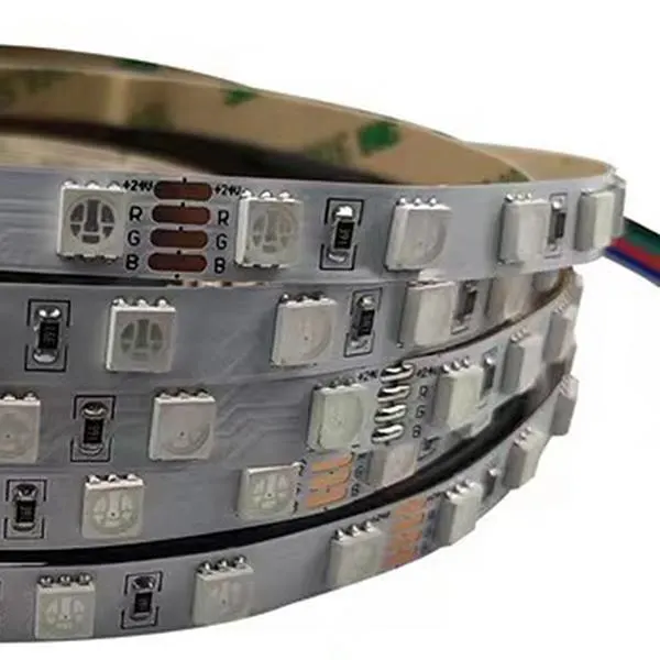 ΤΑΙΝΙΑ LED 5M 14,4W 24V RGB 120 LED/M IP20 PLUS