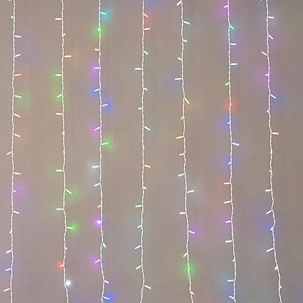 ΚΟΥΡΤΙΝΑ, 480 SYNCHRONOUS LED 5mm, 2 ΕΠΕΚΤΑΣΕΙΣ ΕΩΣ 2 ΣΕΤ, ΛΕΥΚΟ ΚΑΟΥΤΣΟΥΚ ΚΑΛΩΔΙΟ, SMART RGBW LED (H300 x W300cm, 16 ΣΕΙΡΕΣ x 30 LED), IP65 (ΧΩΡΙΣ ΚΑΛΩΔΙΟ ΠΑΡΟΧΗΣ, ΧΩΡΙΣ CONTROLLER)