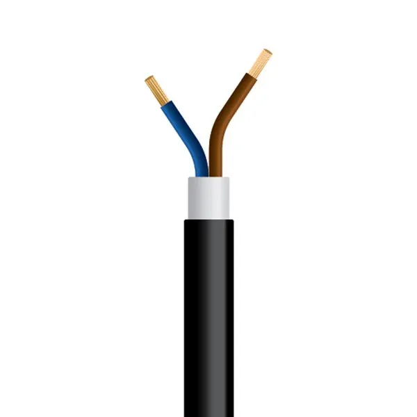 ΚΑΛΩΔΙΟ NYY J1VV-U 2X2,5mm²  ΜΑΥΡΟ (100m/Roll)