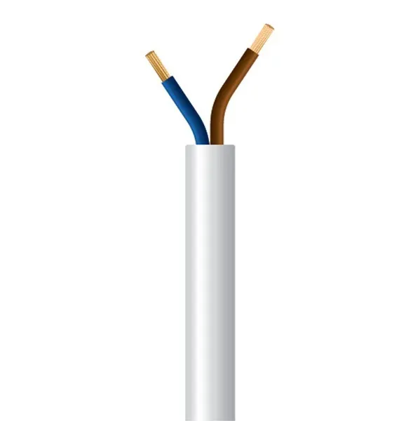 ΚΑΛΩΔΙΟ ΕΥΚΑΜΠΤΟ H05VV-F 3Χ1,5mm² ΛΕΥΚΟ (1000m/Drum)