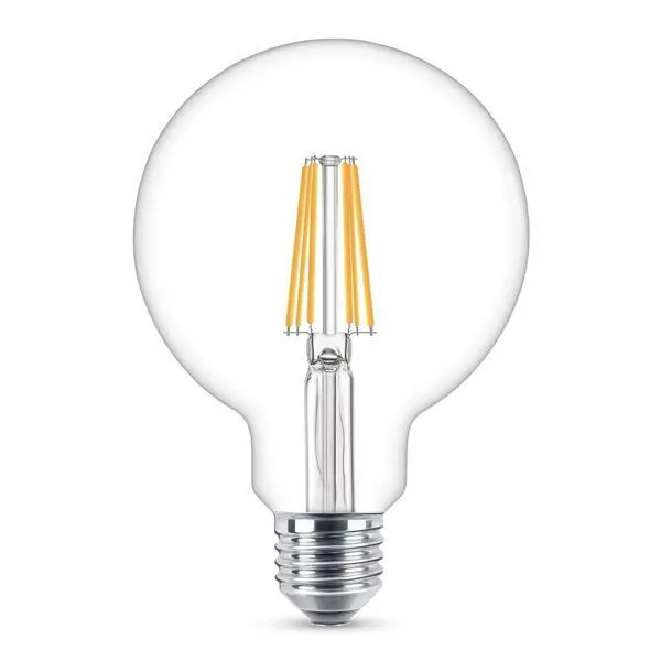 ΛΑΜΠΑ G95 FILAMENT 7,2W 1521LM Ε27 3000K 220-240V CLEAR