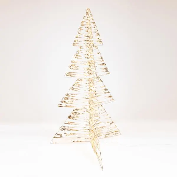 XMAS ΦΩΤΙΖΟΜΕΝΟ ΔΕΝΤΡΟ ΧΡΥΣΟ 120cm 960 LED 24V ΜΕΤΑΣΧΗΜΑΤΙΣΤΗ ΧΡΟΝΟΔΙΑΚΟΠΤΗ ΑΣΗΜΙ ΧΑΛΚΙΝΟ ΚΑΛΩΔΙΟ ΘΕΡΜΟ ΛΕΥΚΟ LED ΠΑΡΟΧΗ 500cm IP44