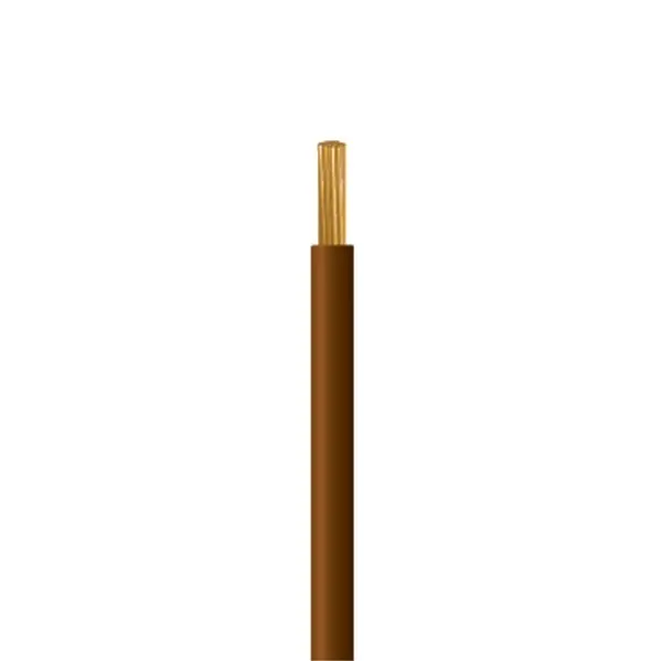 ΚΑΛΩΔΙΟ NYAF ΗΟ5V-K 1Χ1mm² ΚΑΦΕ (100m/Roll)