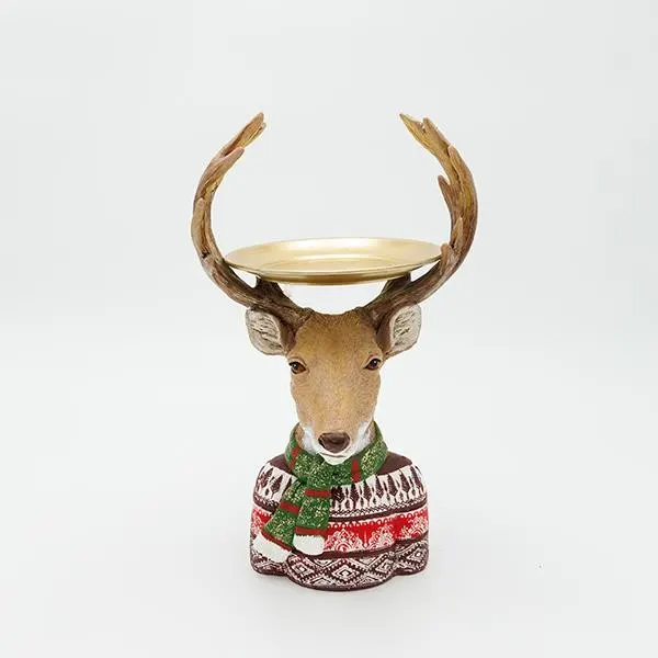 ΤΑΡΑΝΔΟΣ ΜΕ ΠΙΑΤΕΛΑ ΠΟΛΥΡΕΖΙΝ 16.5x26cm