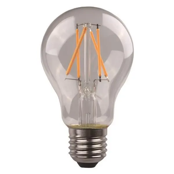 ΛΑΜΠΑ LED ΚΟΙΝΗ CROSSED FILAMENT 4.5W 480lm E27 2700K 220-240V CLEAR BLISTER