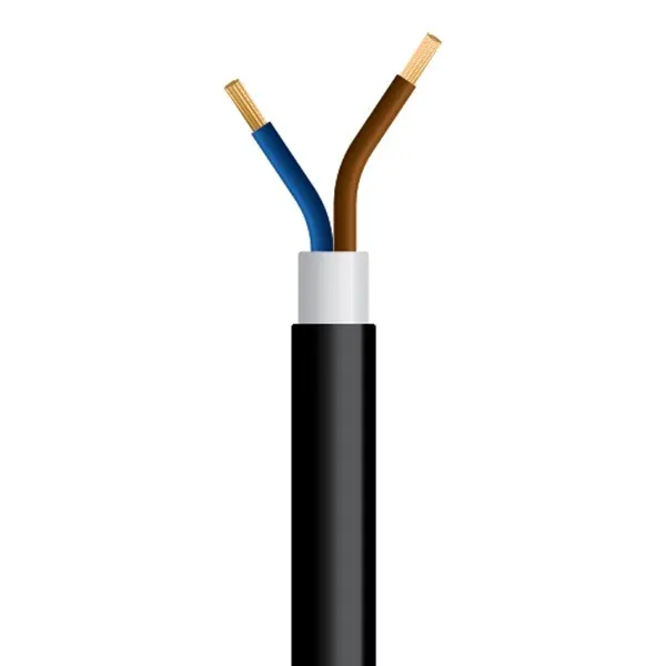ΚΑΛΩΔΙΟ NYY J1VV-U 2X1,5mm² ΜΑΥΡΟ (1250m/Drum)