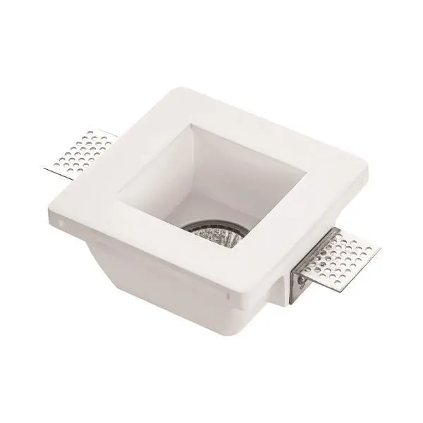 ΣΠΟΤ ΓΥΨΙΝΟ ΤΕΤΡΑΓΩΝΟ 1XGU10 120x120x62mm