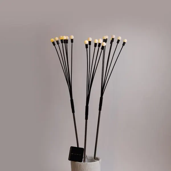 XMAS ΛΑΜΠΑΚΙ ΣΕΙΡΑ 3 ΣΕΤ ΛΕΥΚΕΣ ΜΠΑΛΙΤΣΕΣ 1.7cm H75cm 6 ΚΛΑΔΙΑ ΑΝΑ ΣΕΤ ΗΛΙΑΚΟ ΣΥΛΛΕΚΤΗ ΜΕ ΑΙΣΘΗΤΗΡΑ ΦΩΤΟΣ 18 ΘΕΡΜΑ ΛΕΥΚΑ LED ΠΑΡΟΧΗ 1m IP44