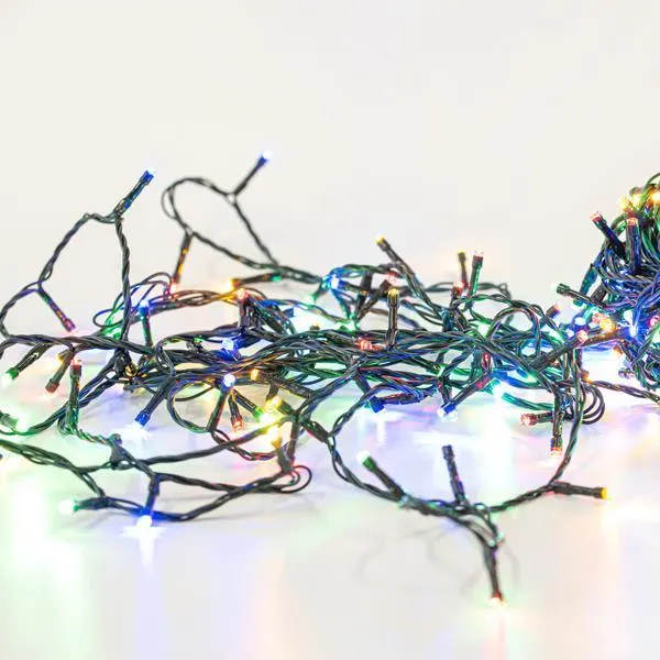 XMAS ΛΑΜΠΑΚΙ ΣΕΙΡΑ 300 LED 5mm 31V WIFI ΜΕΤΑΣΧΗΜΑΤΙΣΤΗ ΜΕ ΕΦΑΡΜΟΓΗ ΠΡΑΣΙΝΟ PVC ΚΑΛΩΔΙΟ ΘΕΡΜΟ ΛΕΥΚΟ & ΧΡΩΜΑΤΙΣΤΟ LED ΑΝΑ 7.5cm ΠΑΡΟΧΗ 3m IP44