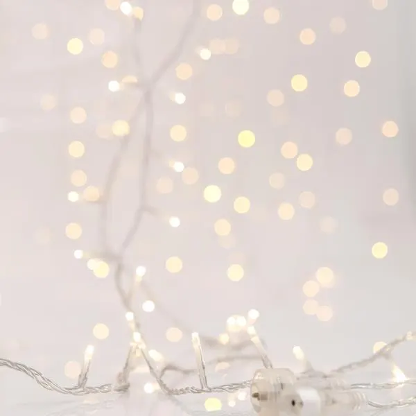 XMAS ΛΑΜΠΑΚΙ ΚΟΥΡΤΙΝΑ 360 LED 3mm 31V ΜΕΤΑΣΧΗΜΑΤΙΣΤΗ 4 ΕΠΕΚΤΑΣΕΙΣ ΕΩΣ 3 ΣΕΤ ΔΙΑΦΑΝΟ PVC ΚΑΛΩΔΙΟ ΘΕΡΜΟ ΛΕΥΚΟ LED (H200 x W200cm 20 ΣΕΙΡΕΣ x 18 LED) ΠΑΡΟΧΗ 3m ΙΡ44