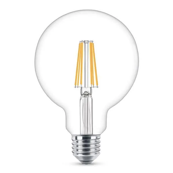 ΛΑΜΠΑ G95 FILAMENT 7,2W 1521LM Ε27 4000K 220-240V CLEAR