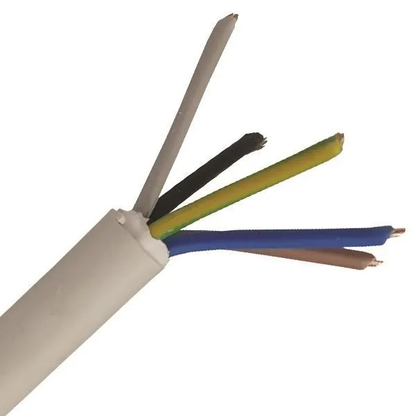ΚΑΛΩΔΙΟ NYΜ A05VV-U 5Χ2,5mm² ΛΕΥΚΟ(100m/Roll)