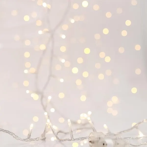 XMAS ΛΑΜΠΑΚΙ ΚΟΥΡΤΙΝΑ 240 LED 3mm 31V ΜΕΤΑΣΧΗΜΑΤΙΣΤΗ 4 ΕΠΕΚΤΑΣΕΙΣ ΕΩΣ 3 ΣΕΤ ΔΙΑΦΑΝΟ PVC ΚΑΛΩΔΙΟ ΘΕΡΜΟ ΛΕΥΚΟ LED (H100 x W200cm 20 ΣΕΙΡΕΣ x 12 LED) ΠΑΡΟΧΗ 3m ΙΡ44