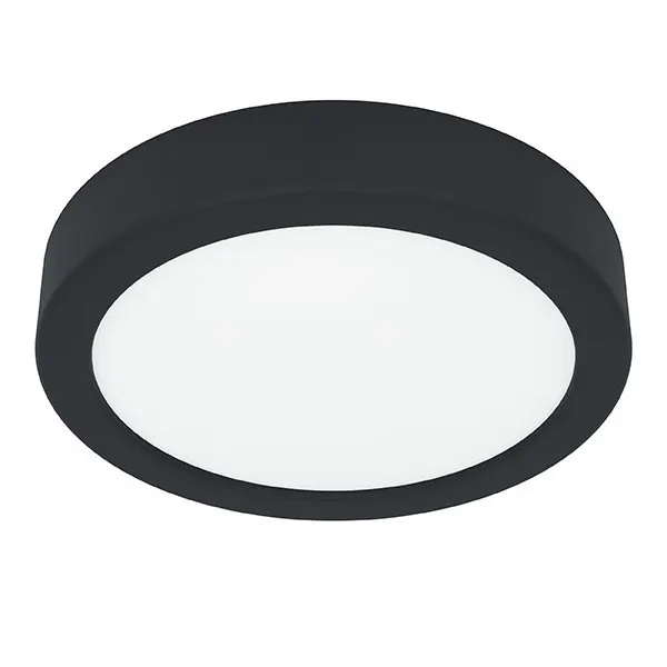 ΦΩΤΙΣΤΙΚΟ ΟΡΟΦΗΣ LED SLIM 24W 3CCT Φ30 ΜΑΥΡΟ PLUS