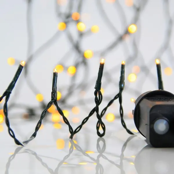 XMAS ΛΑΜΠΑΚΙ ΣΕΙΡΑ 700 LED 3mm 31V ΜΕΤΑΣΧΗΜΑΤΙΣΤΗ ΜΕ 8 ΠΡΟΓΡΑΜΜΑΤΑ & ΜΝΗΜΗ ΠΡΑΣΙΝΟ PVC ΚΑΛΩΔΙΟ ΘΕΡΜΟ ΛΕΥΚΟ LED ΑΝΑ 5cm ΠΑΡΟΧΗ 3m ΙΡ44