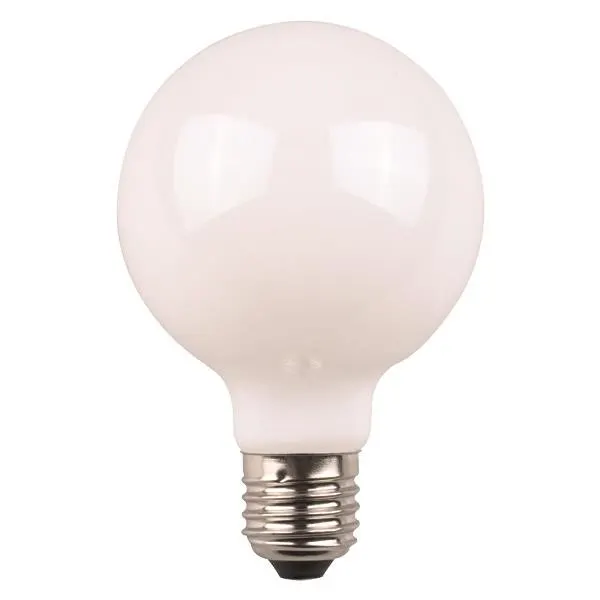 ΛΑΜΠΑ LED ΓΛΟΜΠΟΣ G95 CROSSED FILAMENT 7.8W 1600lm Ε27 4000K 220-240V MILKY
