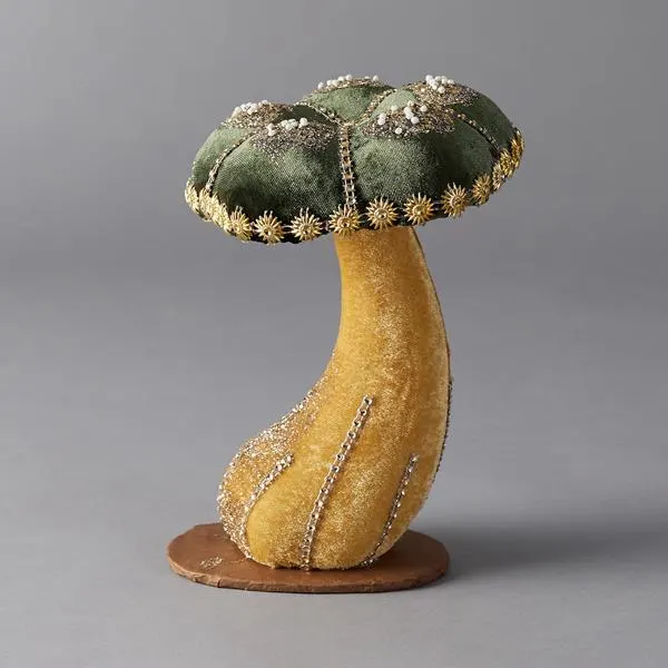 ΜΑΝΙΤΑΡΙ ΠΡΑΣΙΝΟ ΜΕ ΓΚΛΙΤΕΡ ΒΕΛΟΥΔΙΝΟ 15x15x23cm