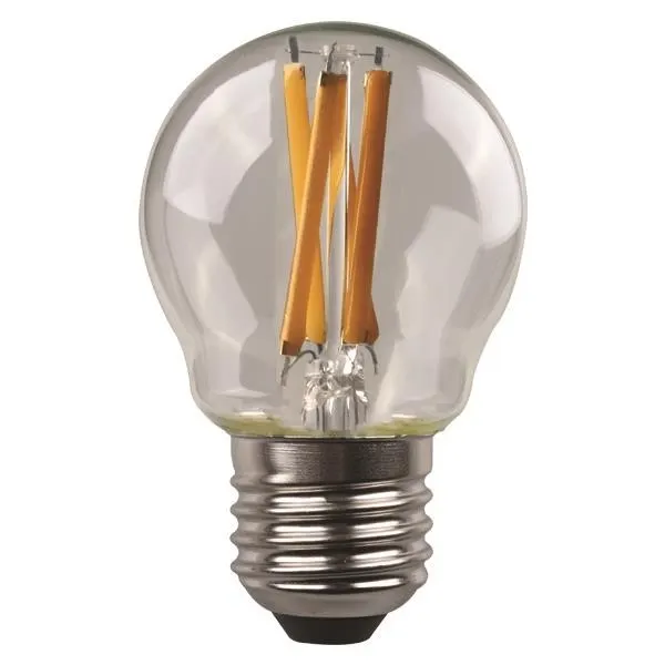 ΛΑΜΠΑ LED ΣΦΑΙΡΙΚΗ CROSSED FILAMENT 4.2W 480lm E27 4000K 220-240V