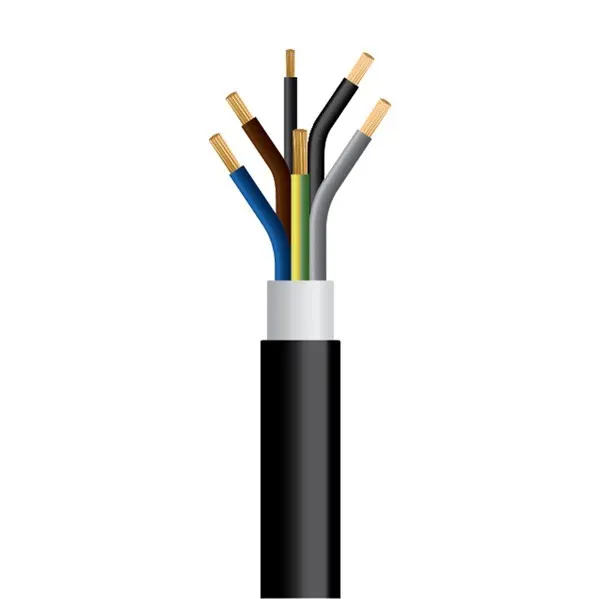 ΚΑΛΩΔΙΟ NYY J1VV-R 5Χ25+2,5mm² ΜΑΥΡΟ (500m/Drum)