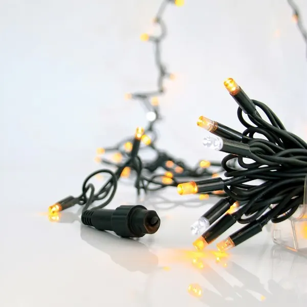 XMAS ΛΑΜΠΑΚΙ ΣΕΙΡΑ 100 LED 5mm ΜΕ ΚΑΛΥΜΜΑ 230V 2 ΕΠΕΚΤΑΣΕΙΣ ΕΩΣ 9 ΣΕΤ ΠΡΑΣΙΝΟ ΚΑΟΥΤΣΟΥΚ ΚΑΛΩΔΙΟ 90 ΘΕΡΜΑ ΛΕΥΚΑ + 10 ΛΕΥΚΑ FLASH LED ΑΝΑ 10cm ΙΡ65 (ΧΩΡΙΣ ΠΑΡΟΧΗ)