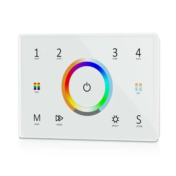 DMX MASTER/RF ΧΩΝΕΥΤΟ "T15(IT)'' ΜΟΝΟΧΡΩΝΟ/CCT/RGB/RGBW/RGB+CCT 100-240VAC 4 ΔΙΑΔΡΟΜΕΣ