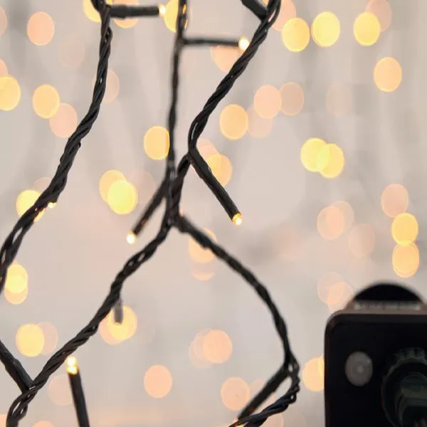 XMAS ΛΑΜΠΑΚΙ ΣΕΙΡΑ 900 LED 3mm 31V ΜΕΤΑΣΧΗΜΑΤΙΣΤΗ ΜΕ 8 ΠΡΟΓΡΑΜΜΑΤΑ & ΜΝΗΜΗ ΠΡΑΣΙΝΟ PVC ΚΑΛΩΔΙΟ ΘΕΡΜΟ ΛΕΥΚΟ LED ΑΝΑ 5cm ΠΑΡΟΧΗ 3m ΙΡ44