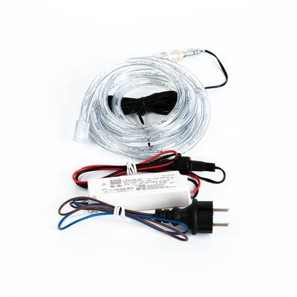 XMAS ΑΝΤΑΠΤΟΡΑΣ 20W IP65 1 ΚΑΡΦΑΚΙ ΓΙΑ ΠΑΡΟΧΗ 24V ΦΩΤΟΣΩΛΗΝΑ & 1 PIN ΣΥΝΔΕΣΗΣ & 1 ΤΑΠΑ & 3 ΘΕΡΜΟΣΥΣΤΕΛΛΟΜΕΝΑ & 1 ΚΟΛΛΑ