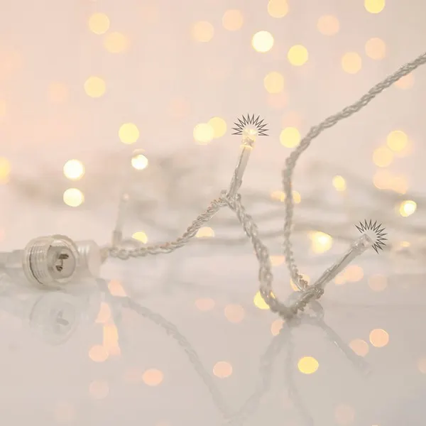XMAS ΛΑΜΠΑΚΙ ΣΕΙΡΑ 700 FLASH LED 5mm 31V ΜΕΤΑΣΧΗΜΑΤΙΣΤΗ 4 ΕΠΕΚΤΑΣΕΙΣ ΕΩΣ 2 ΣΕΤ ΔΙΑΦΑΝΟ PVC ΚΑΛΩΔΙΟ ΘΕΡΜΟ ΛΕΥΚΟ LED ANA 10cm ΠΑΡΟΧΗ 3m ΙΡ44