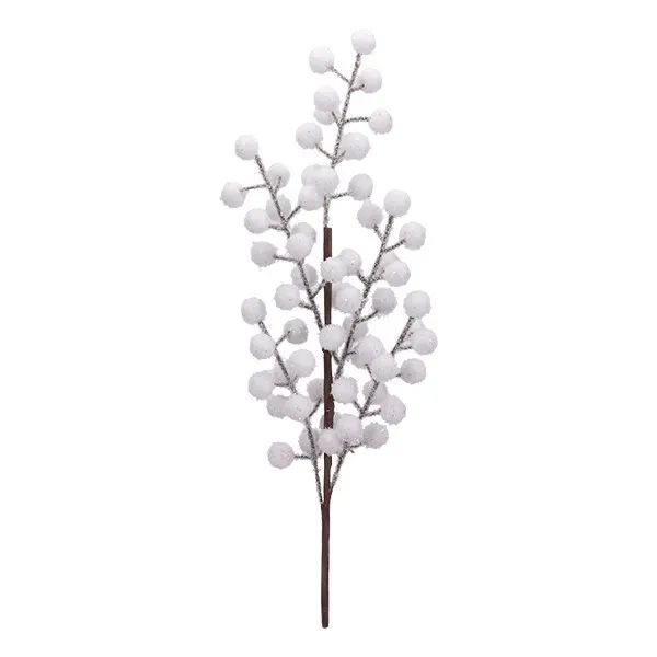 ΚΛΑΔΙ ΜΕ BERRIES ΛΕΥΚΑ 55cm