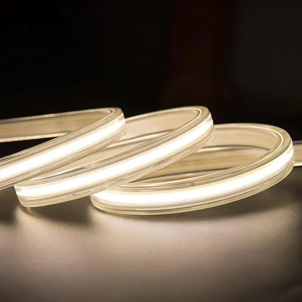 ΤΑΙΝΙΑ LED COB 10M 8W 220V 4000K 360 LED/M IP65 85lm/W CRI70 VALUE