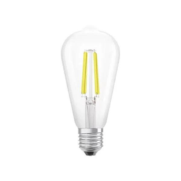 ΛΑΜΠΑ ST64 FILAMENT 4W 840lm E27 3000K 220-240V CLEAR