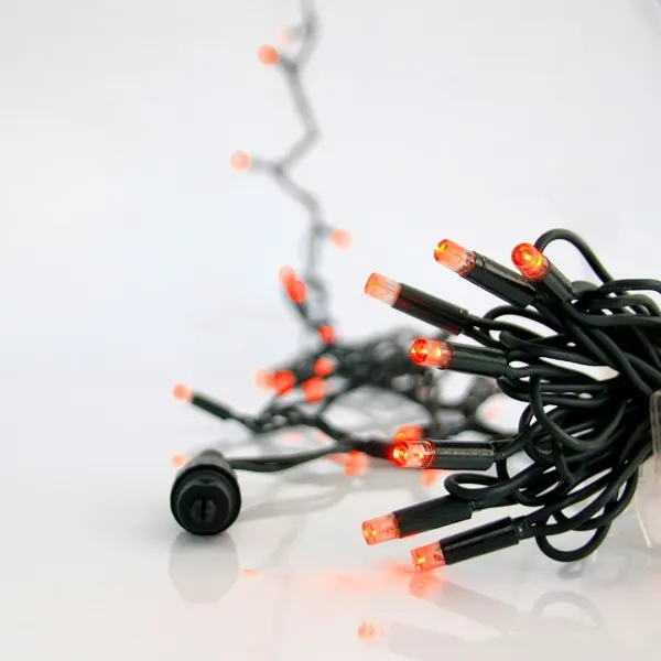 XMAS ΛΑΜΠΑΚΙ ΣΕΙΡΑ 96 LED 5mm ΜΕ ΚΑΛΥΜΜΑ 24V 2 ΕΠΕΚΤΑΣΕΙΣ ΕΩΣ 10 ΣΕΤ ΠΡΑΣΙΝΟ ΚΑΟΥΤΣΟΥΚ ΚΑΛΩΔΙΟ ΚΟΚΚΙΝΟ LED ΑΝΑ 10cm 5 ΣΕΤ ΣΕΙΡΕΣ &1 ΕΠΕΚΤΑΣΗ 3m ΙΡ65 (NO ADAPTOR NO LEAD WIRE)