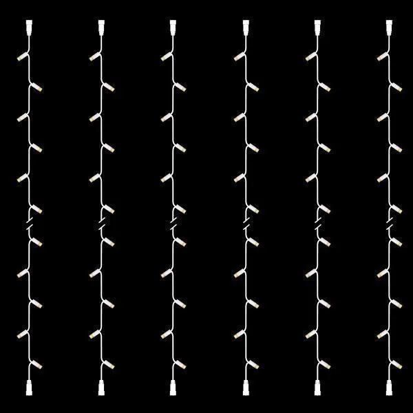 XMAS DIY ΛΑΜΠΑΚΙ ΣΕΙΡΑ ΣΕΤ 6τμχ 30 LED 2 ΕΠΕΚΤΑΣΕΙΣ ΛΕΥΚΟ ΚΑΟΥΤΣΟΥΚ ΚΑΛΩΔΙΟ ΘΕΡΜO ΛΕΥΚO LED ΑΝΑ 10cm ΙΡ65