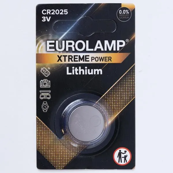 ΜΠΑΤΑΡΙΑ ΛΙΘΙΟΥ EXTREME CR2025 1τμχ 3V