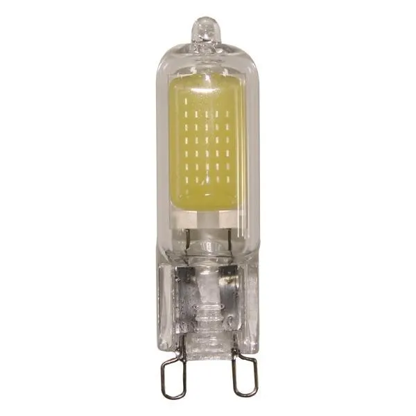 ΛΑΜΠΑ LED COG 2W 250lm G9 3000K 220-240V ΓΥΑΛΙΝΗ PLUS