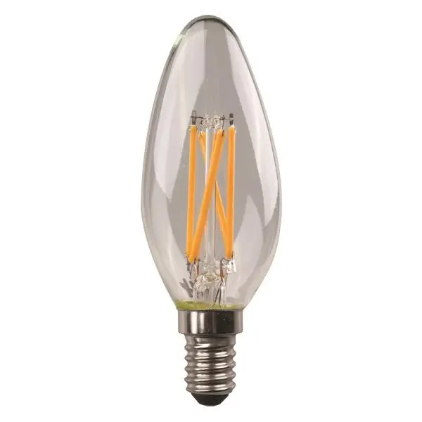 ΛΑΜΠΑ LED ΚΕΡΙ CROSSED FILAMENT 6.5W 806lm E14 4000K 220-240V